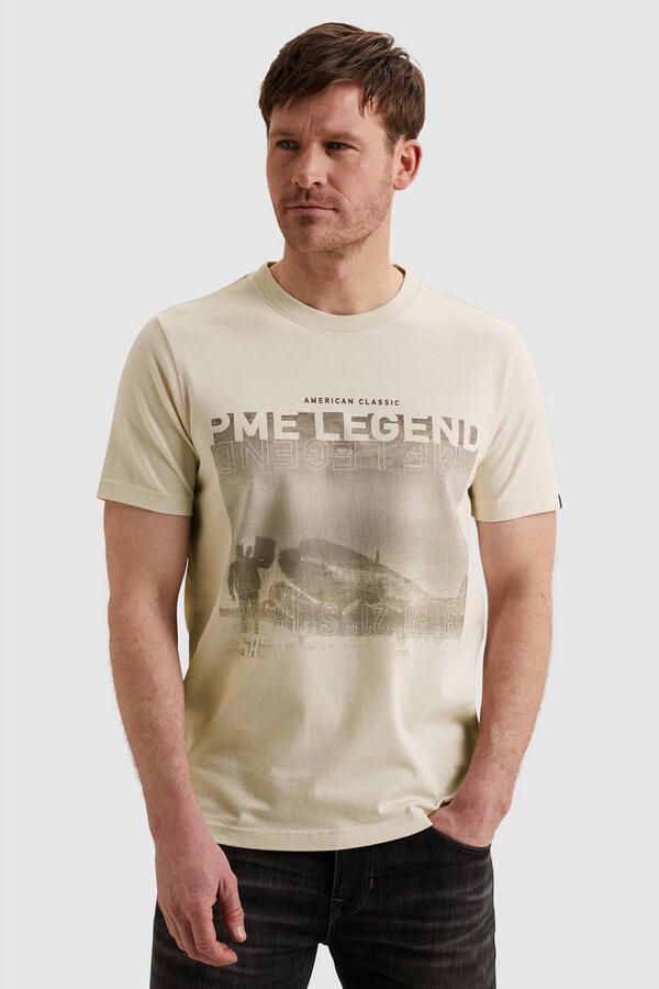 PME Legend T-Shirt Heavy Jersey Artwork Ecru