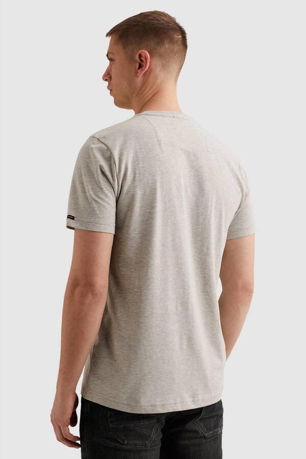 PME LEGEND Heren Polo's & T-shirts Short Sleeve R-neck Guyver Tee Lichtgrijs - Foto 6
