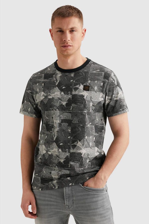 PME Legend regular T-shirt grijs