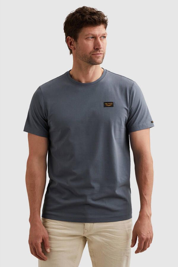 PME Legend regular T-shirt grijsblauw