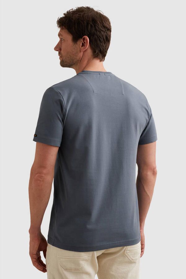 PME Legend regular T-shirt grijsblauw - Foto 3