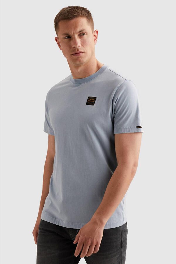 PME Legend regular T-shirt grijsblauw