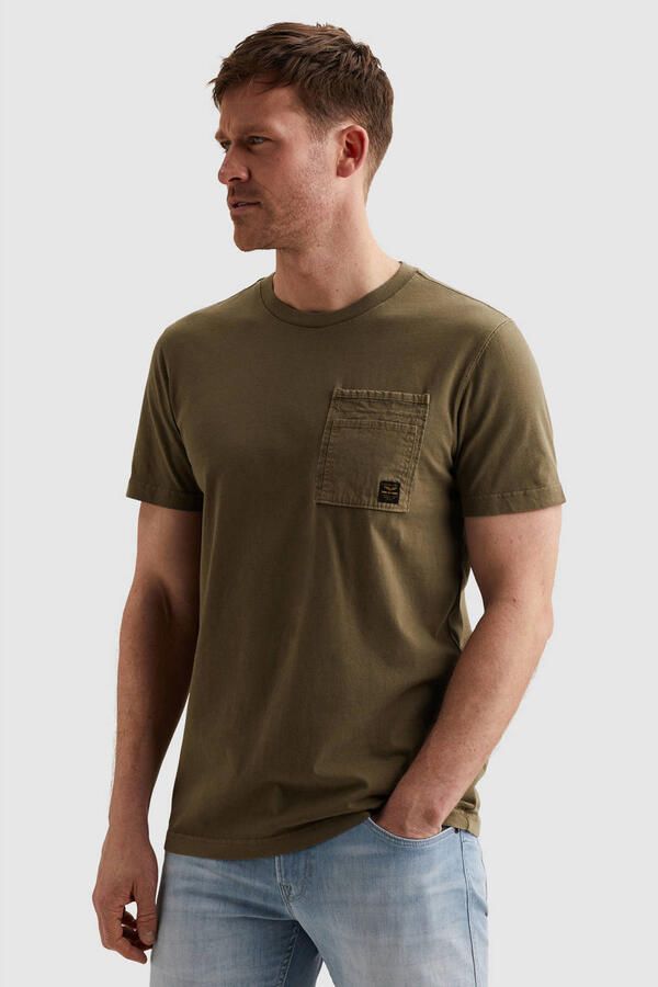 PME Legend regular T-shirt groen