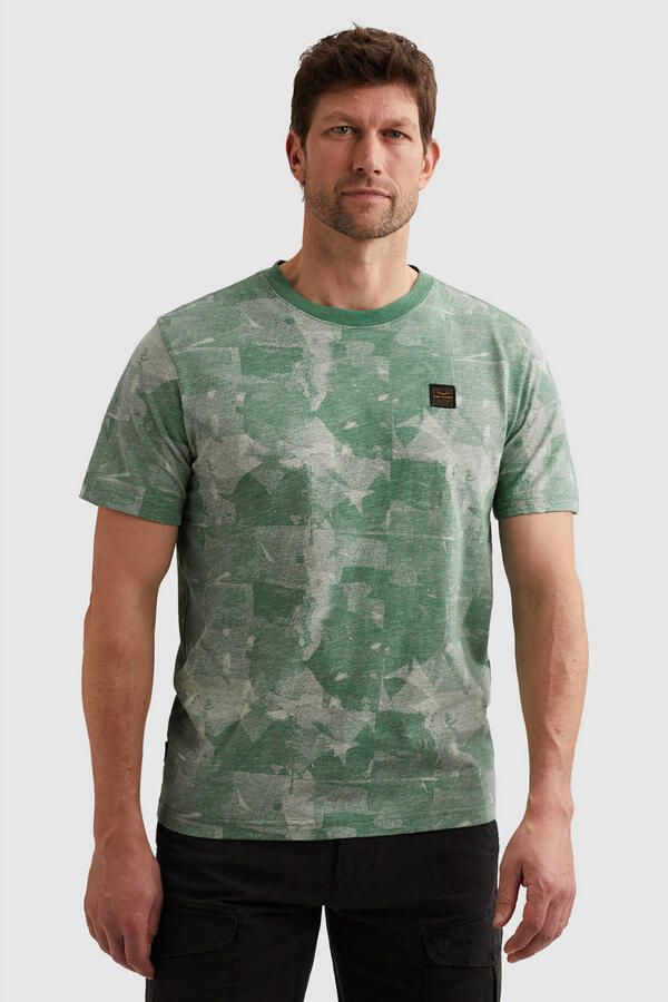 PME Legend regular T-shirt groen