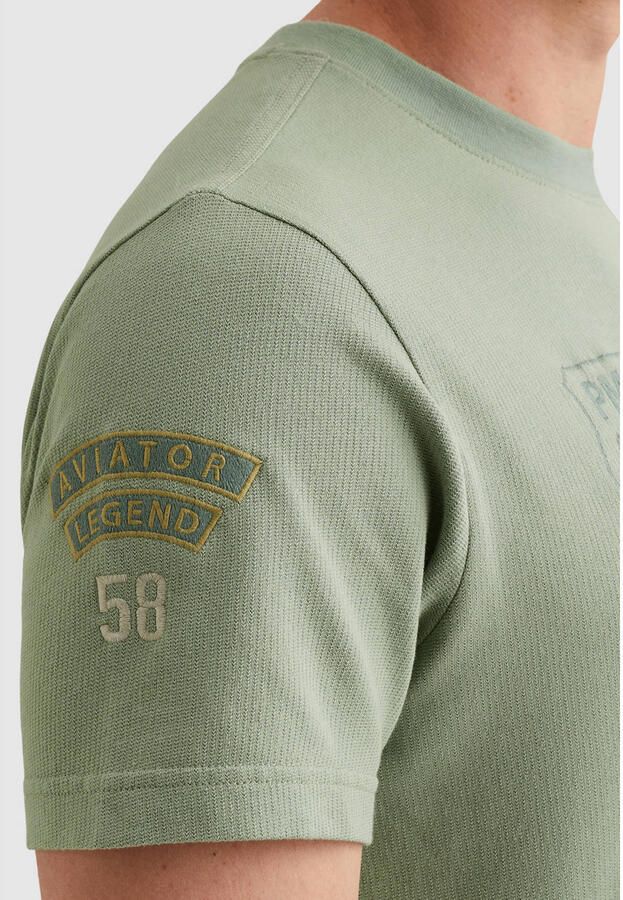 PME Legend T-shirt met ronde hals en stitchings - Foto 2