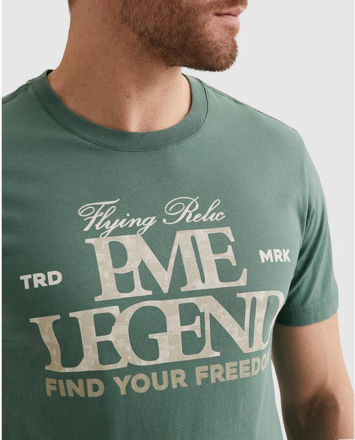 PME Legend Jersey Artwork T-Shirt Deep Sea - Foto 2