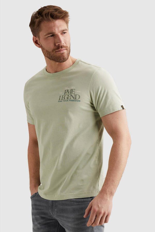 PME LEGEND Heren Polo's & T-shirts Short Sleeve R-neck Small Art Package B+t Only Mint - Foto 5