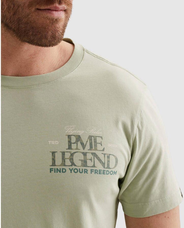 PME LEGEND Heren Polo's & T-shirts Short Sleeve R-neck Small Art Package B+t Only Mint - Foto 6