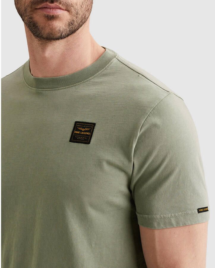 PME Legend regular T-shirt lichtgroen - Foto 2