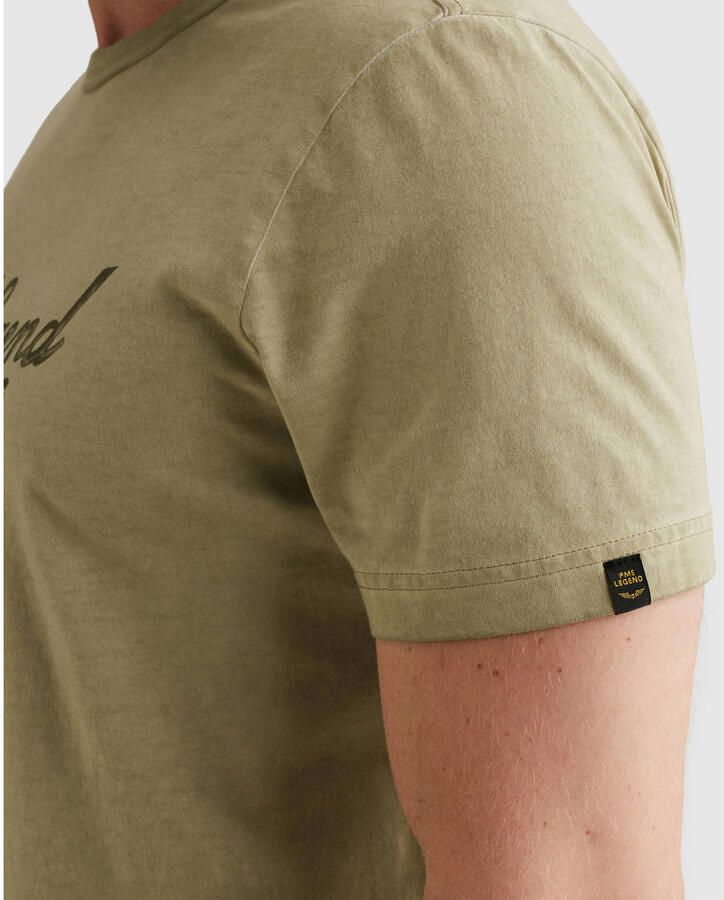 PME Legend regular T-shirt lichtgroen - Foto 3