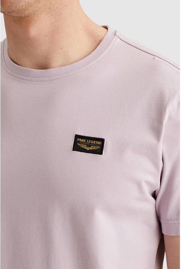 PME LEGEND Heren Polo's & T-shirts Short Sleeve R-neck Guyver Tee Lila - Foto 5