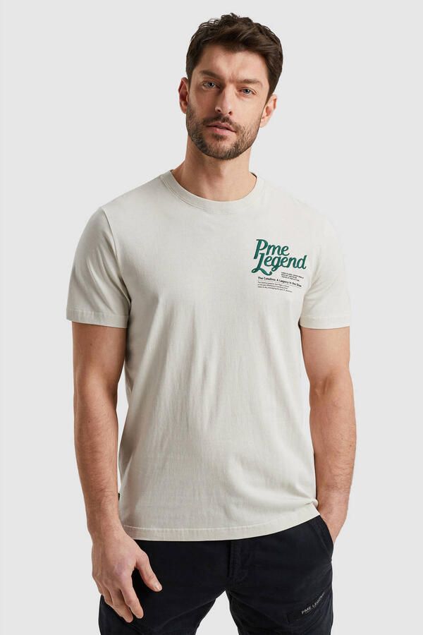 PME Legend regular T-shirt met backprint