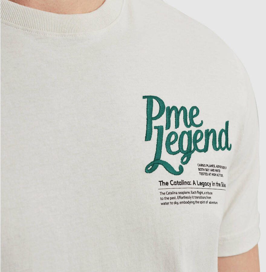 PME Legend regular T-shirt met backprint - Foto 3
