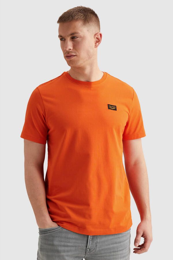 PME Legend regular T-shirt oranje