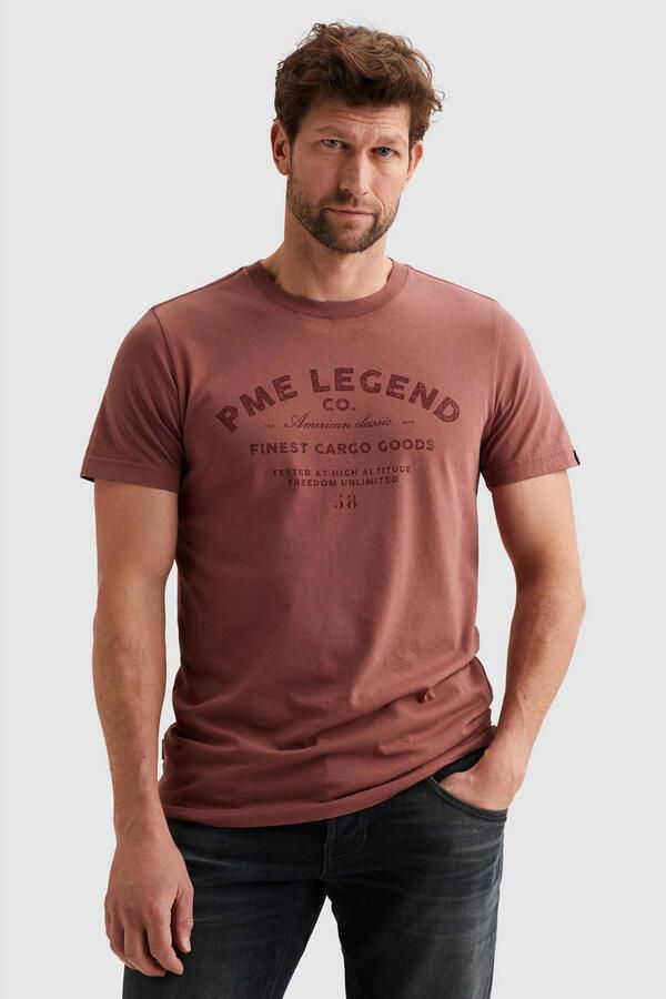PME Legend regular fit T-shirt met logoprint - Foto 2