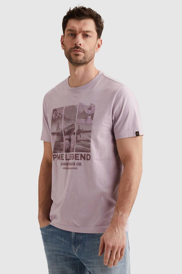 PME Legend regular T-shirt paars