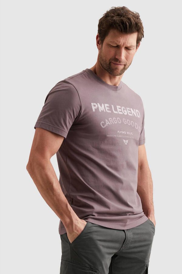 PME Legend regular T-shirt paars
