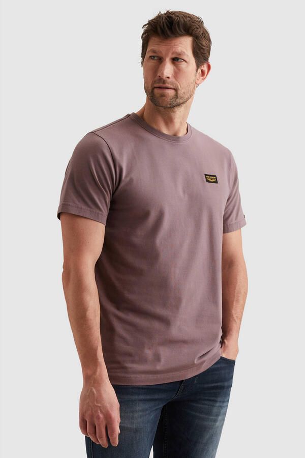PME Legend American Classic T-Shirt Moonscape Paars