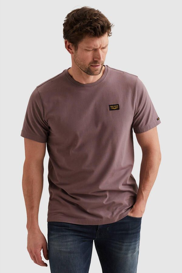 PME Legend American Classic T-Shirt Moonscape Paars - Foto 2