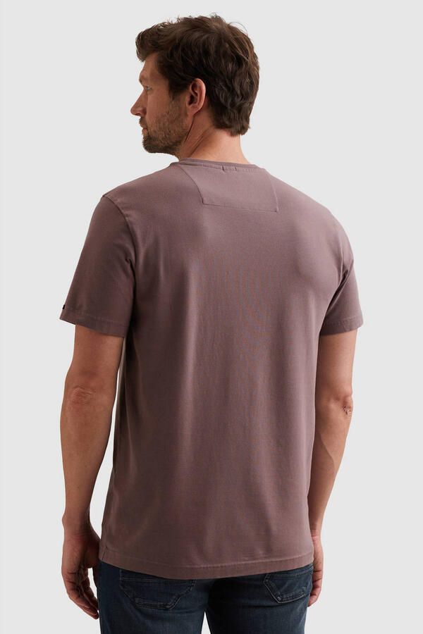 PME Legend American Classic T-Shirt Moonscape Paars - Foto 3