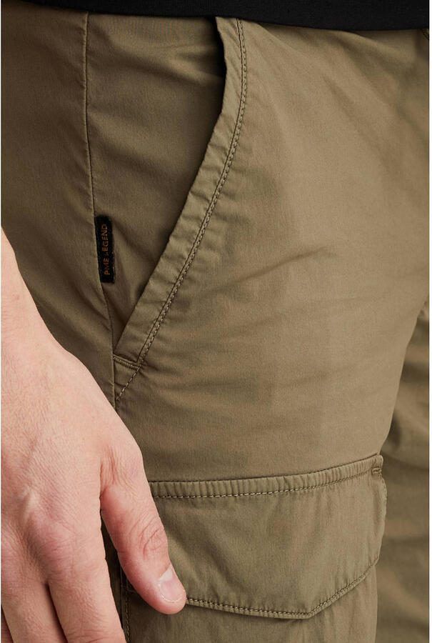 PME Legend relaxed cargo short donkergroen - Foto 3