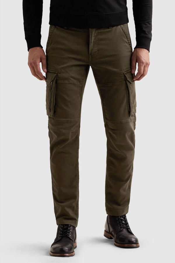 PME Legend relaxed fit cargo pants tapered cargobroek donkergroen - Foto 5