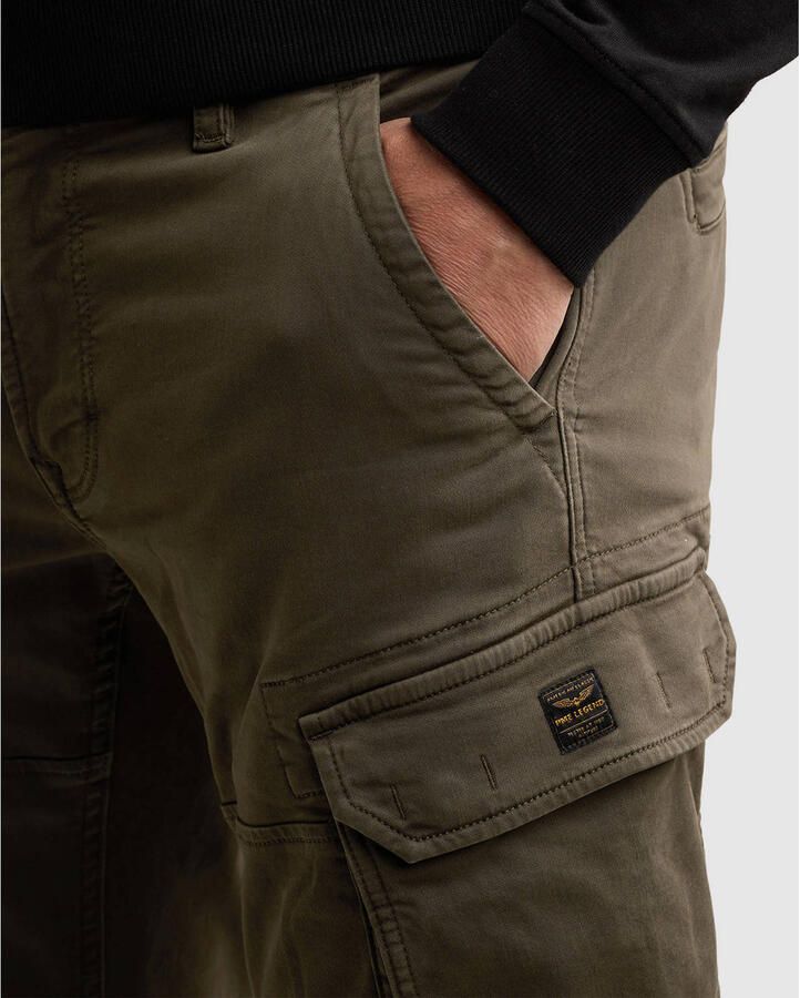 PME Legend relaxed fit cargo pants tapered cargobroek donkergroen - Foto 6