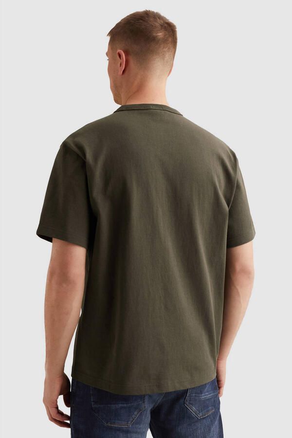 PME Legend relaxed T-shirt donkergroen - Foto 3