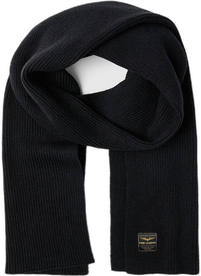 PME Legend Basis Shawl Sjaal Pac2410902 Black Heren - Foto 2