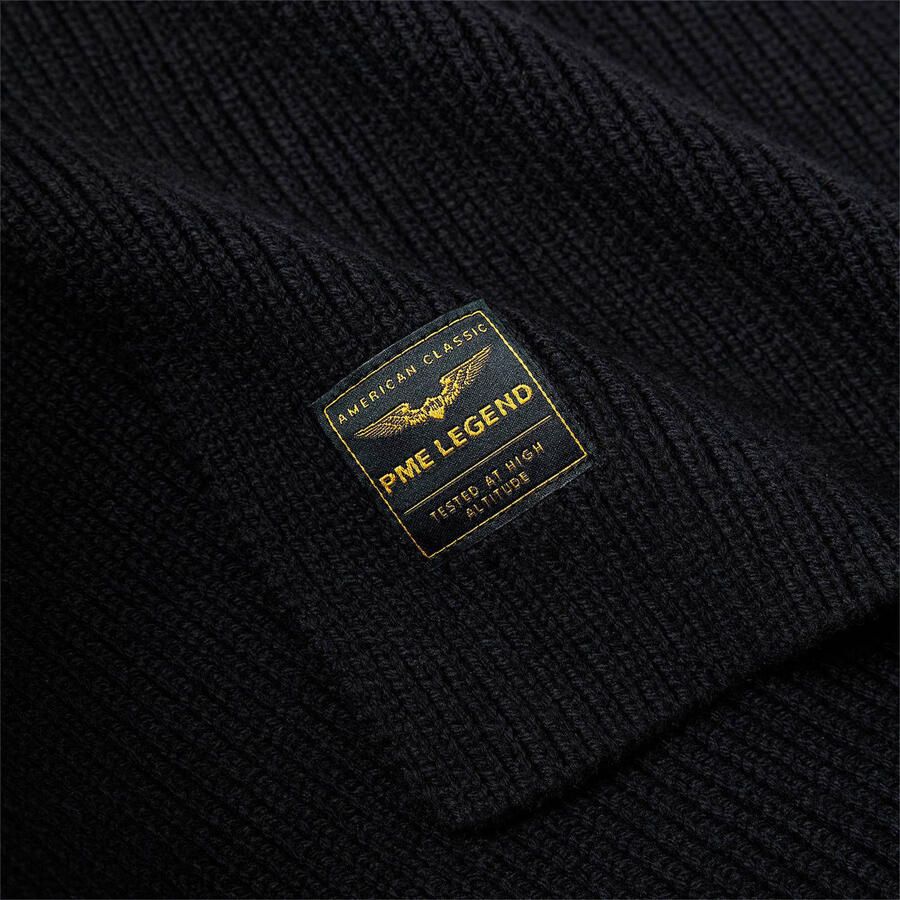 PME Legend Basis Shawl Sjaal Pac2410902 Black Heren - Foto 2
