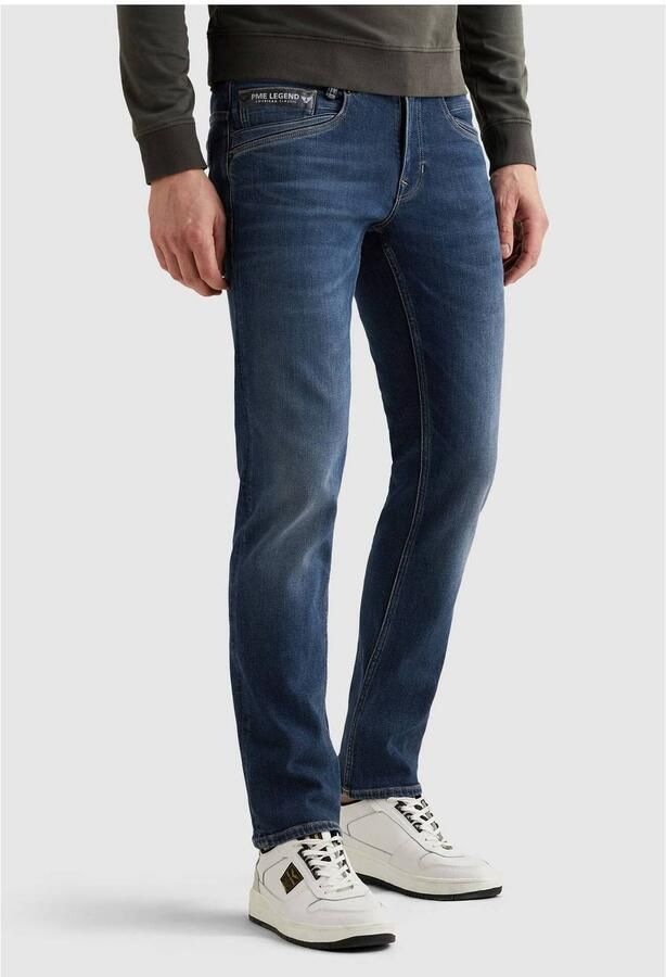 PME Legend SKYRAK regular fit jeans donkerblauw - Foto 2