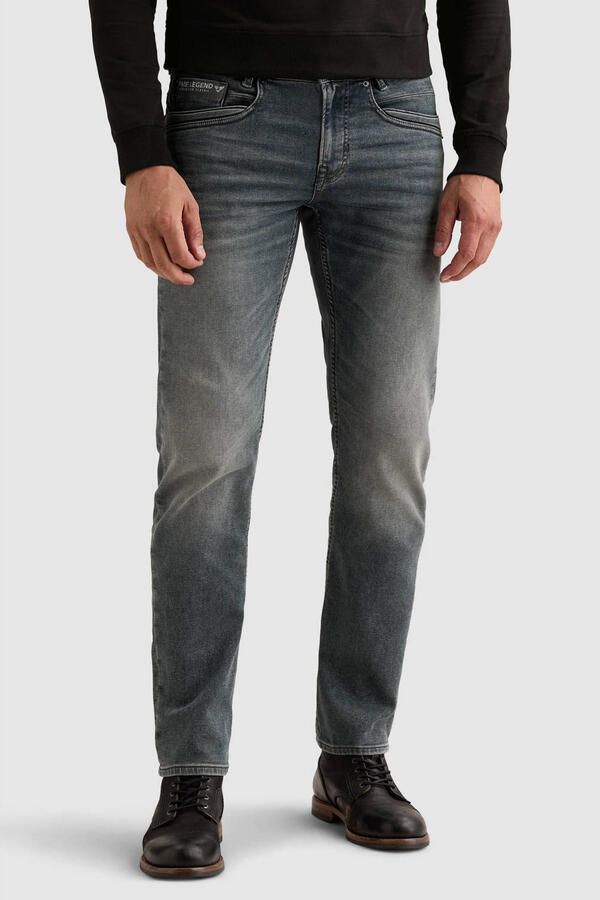 PME Legend SKYRAK regular fit jeans grijsblauw