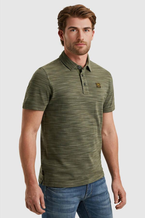 PME LEGEND Polo met streeppatroon