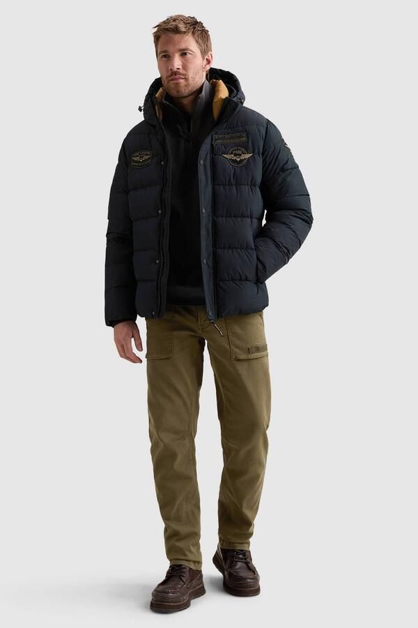 PME Legend SNOWBURST BADGES pufferjas donkerblauw - Foto 2