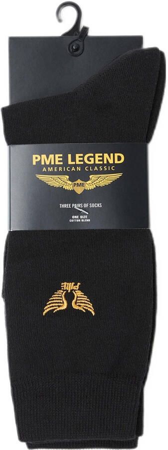 PME Legend sokken zwart (set van 3) - Foto 2