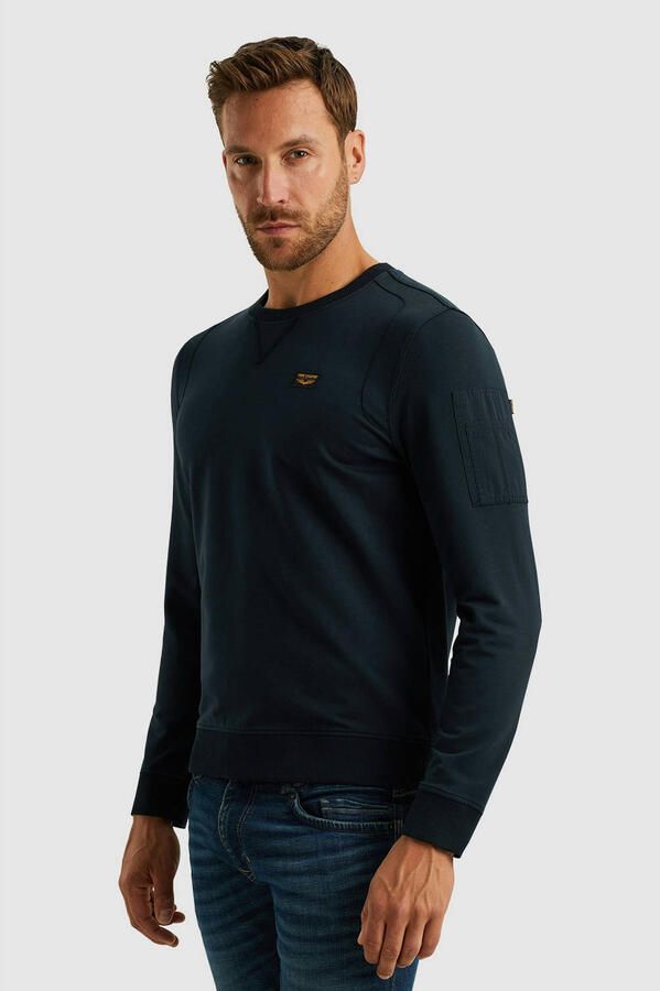 PME LEGEND Heren Truien & Vesten Airstripe Sweat Donkerblauw