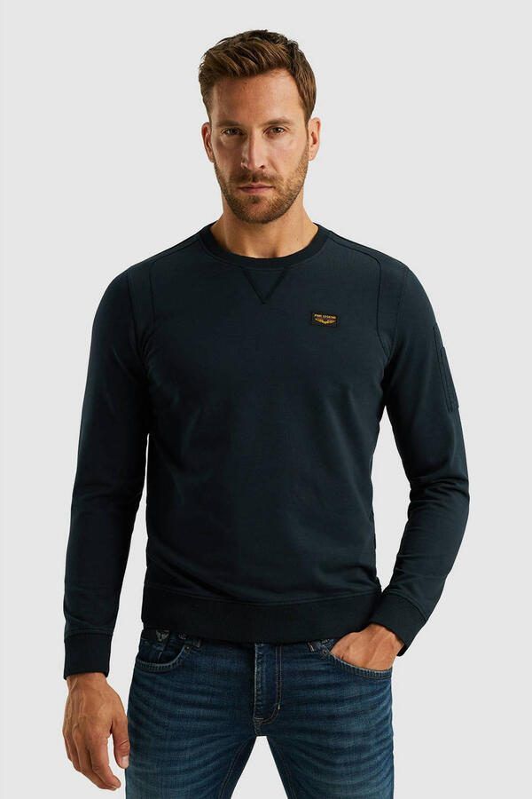 PME LEGEND Heren Truien & Vesten Airstripe Sweat Donkerblauw - Foto 2