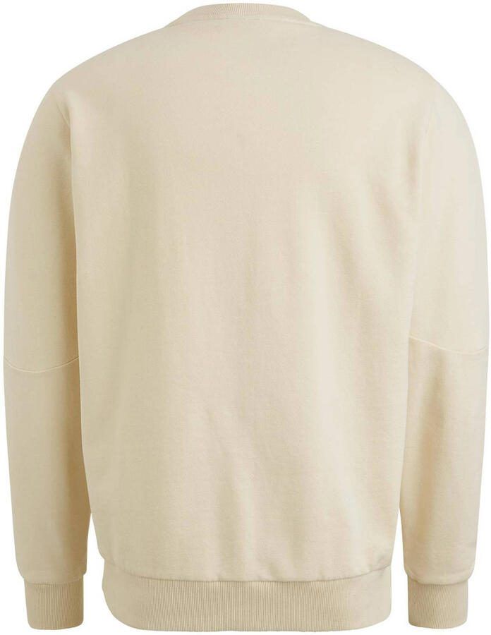 PME Legend Crewneck Peached Terry Sweatshirt Beige Heren - Foto 2