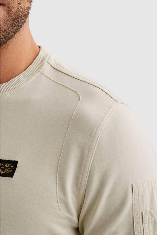 PME LEGEND Heren Truien & Vesten American Classic Sweat Ecru - Foto 6