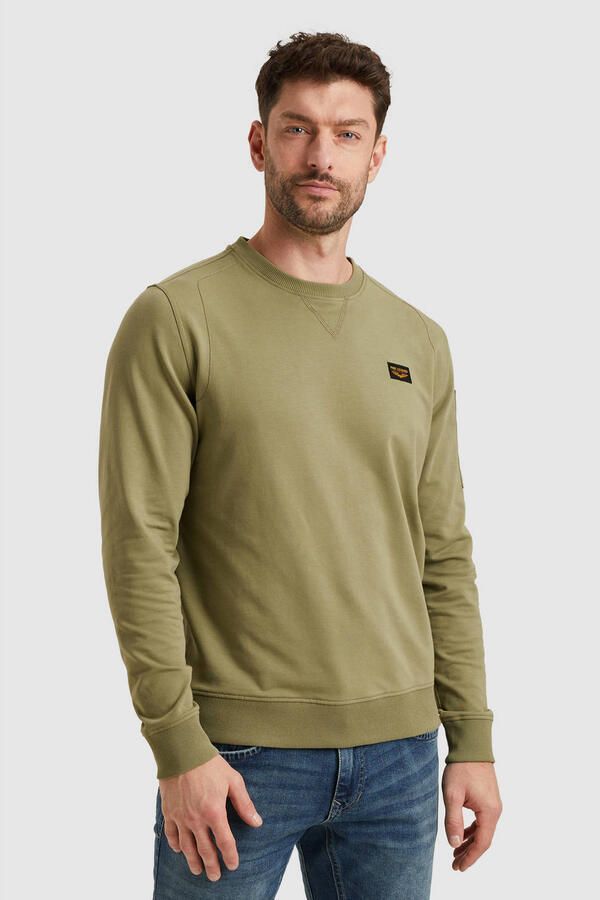 PME Legend American Classic Sweater Oil Groen - Foto 2
