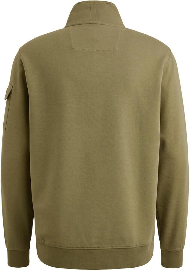 PME LEGEND Heren Truien & Vesten Interlock Jersey Olijf - Foto 5