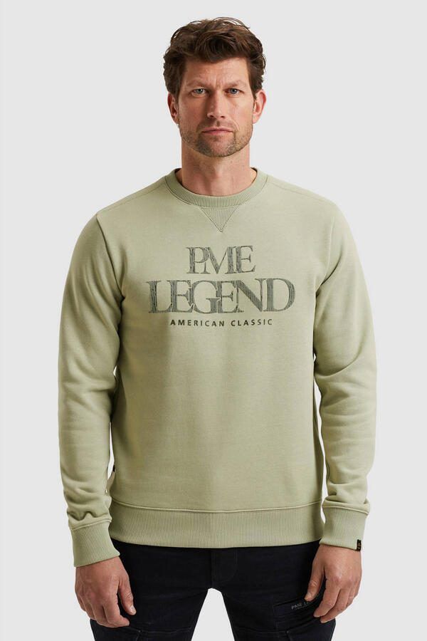 PME Legend sweatshirt met labelprint