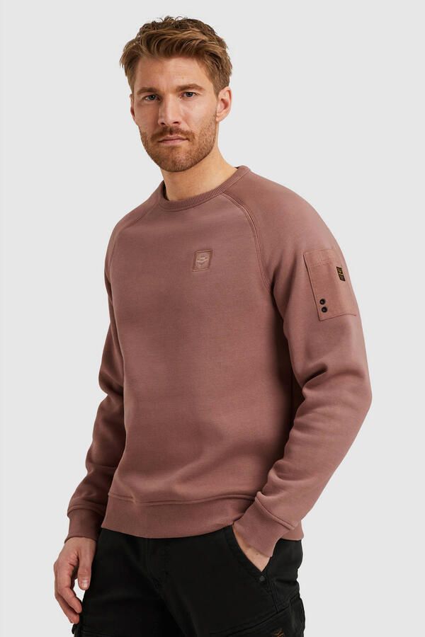 PME LEGEND Heren Truien & Vesten Soft Fleece Sweat Roze - Foto 7