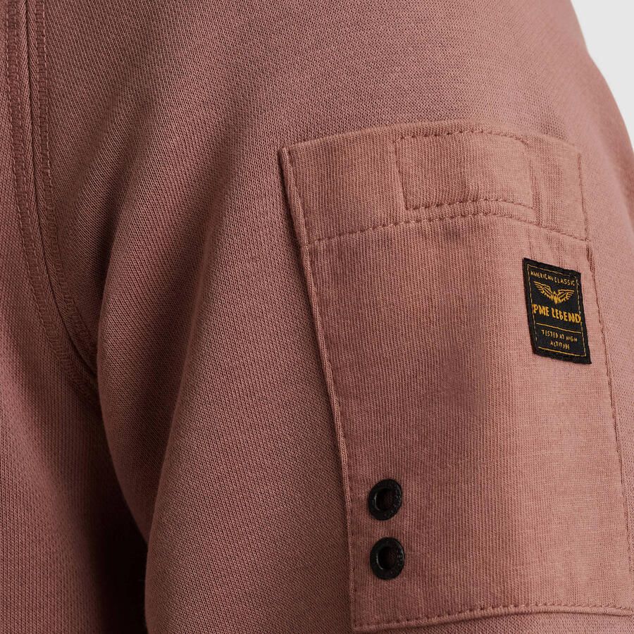 PME Legend sweater roodbruin