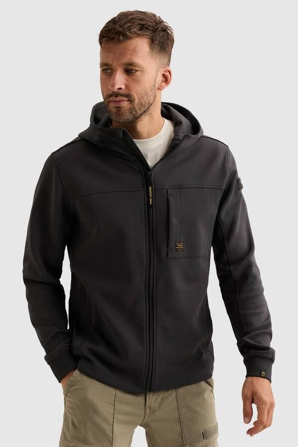 PME LEGEND Sweatvest met capuchon en ritssluiting