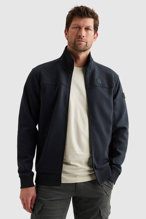 PME LEGEND Heren Truien & Vesten Interlock Sweat Donkerblauw - Foto 5