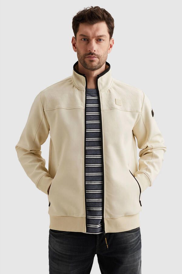 PME LEGEND Heren Truien & Vesten Interlock Sweat Creme - Foto 5