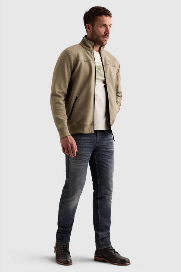 PME LEGEND Heren Truien & Vesten Zip Jacket Interlock Sweat Beige - Foto 7