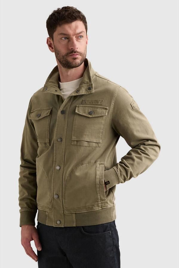 PME LEGEND Cargo sweat jacket met ritssluiting