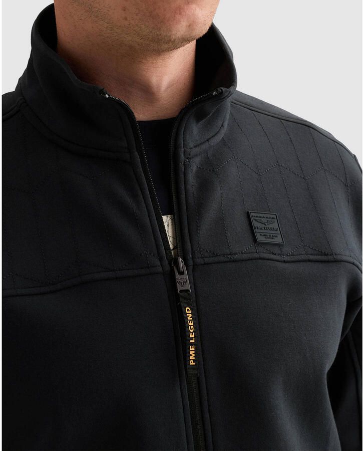 PME LEGEND Heren Truien & Vesten Zip Jacket Interlock Sweat Donkerblauw - Foto 5